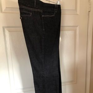 Black Flared Leg Jeans